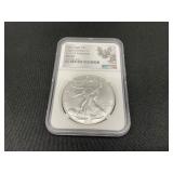 2021 Eagle Silver Dollar MS69 Graded