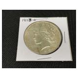1923-D Peace Silver Dollar Coin