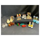 Collection of Salt and Pepper Shakers
