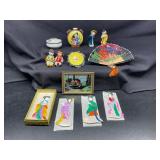 Lot of Assorted Asian-Inspired Collectibles
