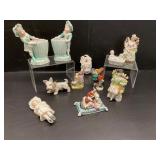 Lot of 11 Porcelain Figurines and Pieces