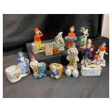 Lot of 12 Ceramic Figural Novelties