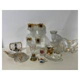 Assorted Decorative Glass and Porcelain Lot
