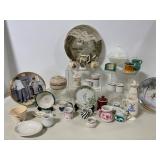Assorted Ceramic and Porcelain Items Collection