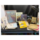 Collection of Art Books and Sheet Music