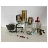 Collection of Vintage Kitchen Tools