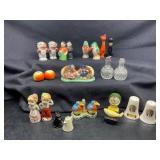 Collection of Ceramic Salt and Pepper Shakers