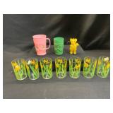 Assorted Glassware and Collectibles Lot