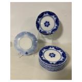 Set of 13 Florida Royal Semi-Porcelain Plates