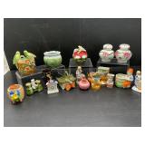 Assorted Ceramic Figurines and Planters