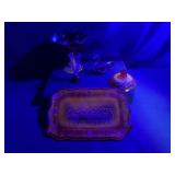 Collection of Decorative Glassware Pieces