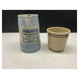 Red Wing,Stoneware Pitcher & Crock