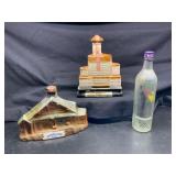 Ceramic Decanters and Vodka Collectible