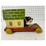 Hustler Toy Corporation Wooden Pull Toy
