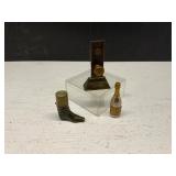 Collection of Novelty Metal Match Safes