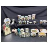 Assorted Decorative Porcelain and Ceramic Collecti