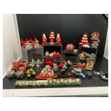 Assorted Vintage Christmas Decorations