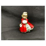 NAPCO Girl Figurine with Red Coat