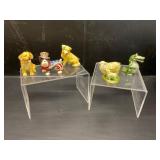 Set of Animal-Themed Enamel Boxes