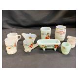VTG Souvenir Milk Glass 1 w/UV Glow