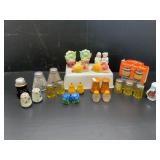 Collection of Salt and Pepper Shakers