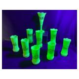 Uranium Custard Souvenir Glass Set
