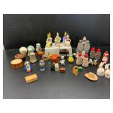 Collection of Assorted Decorative Salt Shakers