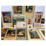 Collection of Advertising Calendars