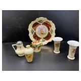 Hand-Painted Ceramic Dishware Set