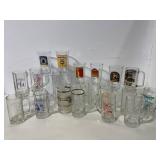 Collection of 19 Assorted Beer Mugs