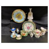 Assorted Decorative Fine Porcelain Items