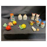 Assorted Ceramic Salt and Pepper Shakers