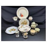 Assorted Decorative Ceramic Tableware
