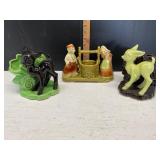 Set of Shawnee Pottery Figurines