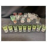 Collection of Assorted Shot Glasses
