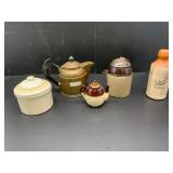 Assorted Ceramic and Metalware Collection