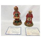 Limited Edition Santa and Mrs. Claus Figures