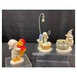 3 Snowbabies Figurines by Department 56
