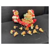 Cherished Teddies Holiday Figurines