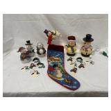 Snowman Themed Holiday Decor Assortment