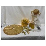 Christmas Decor Set with Angel and Accessories