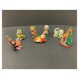 Danbury Mint Animal Christmas Ornaments Set