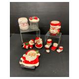 Santa-Themed Ceramic Pieces