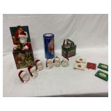Santa-Themed Decor and Ornaments