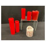 Six Decorative LED Candles