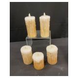 5 Battery-Operated LED Candles