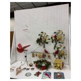 Cardinal-Themed Decor