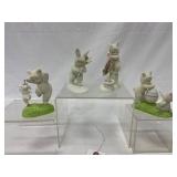 Snowbunnies: Four Figurines by Department 56