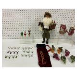 Christmas-Themed Decorative Collectibles Lot