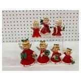 Vintage Porcelain Lefton & Napco Angel Figurines